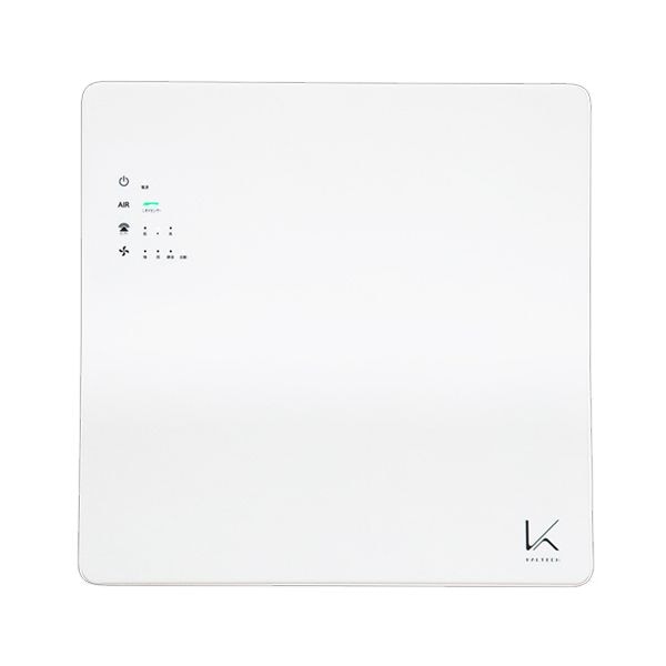 カルテック 光触媒除菌/脱臭機 ターンド/ケイ 壁掛けタイプ ホワイト KL-W01 1台