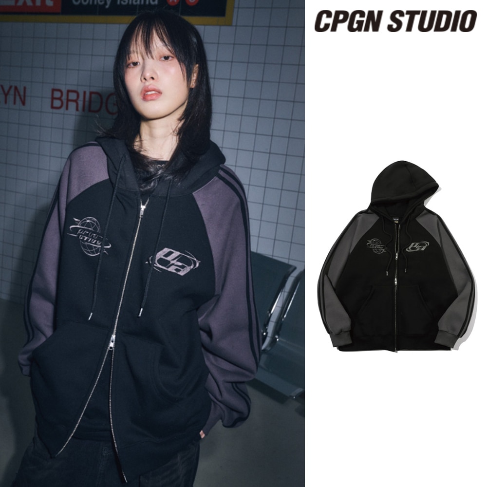 【CPGN STUDIO】 [2-WAY] Proextip Raglan Hood Zip-up