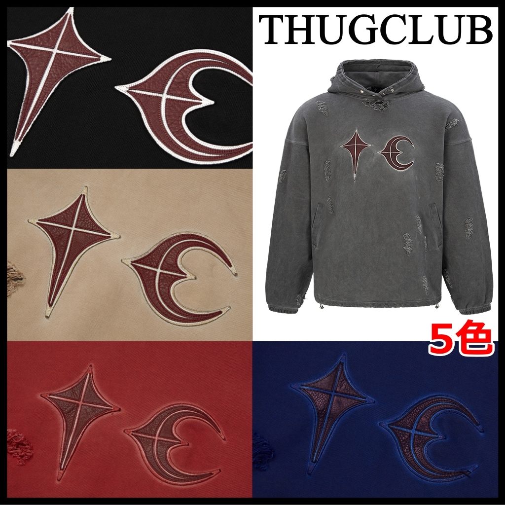 【Thug Club】 Rock Hoodie [正規品] THUGCLUB フーディー パーカー 韓国 男女兼用 サグクラブ 30,537円