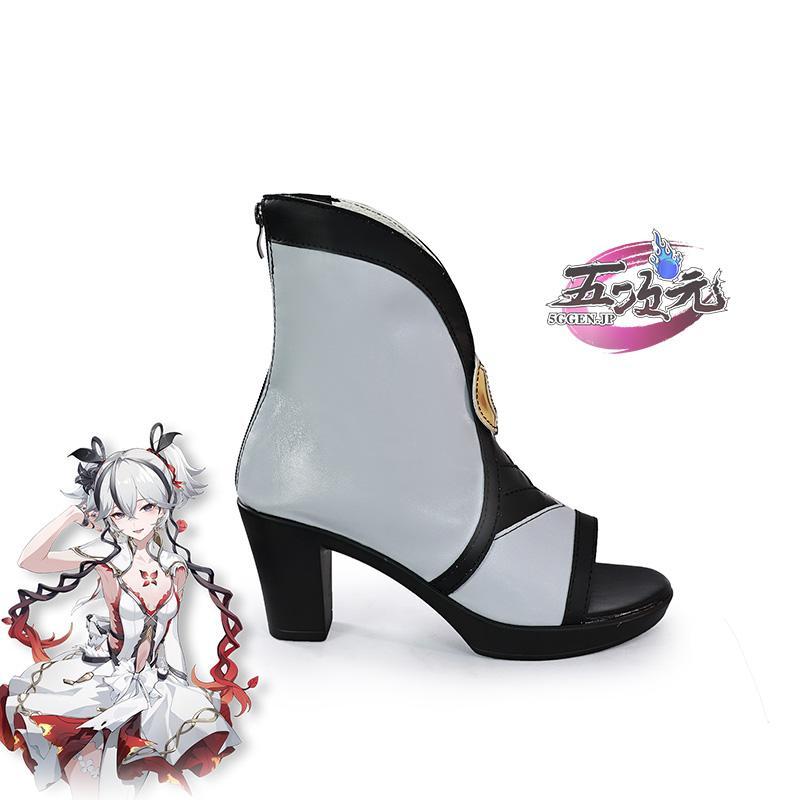 【予約商品】ハロウィン 五次元　鳴潮　コスプレ　ツバキ　靴
