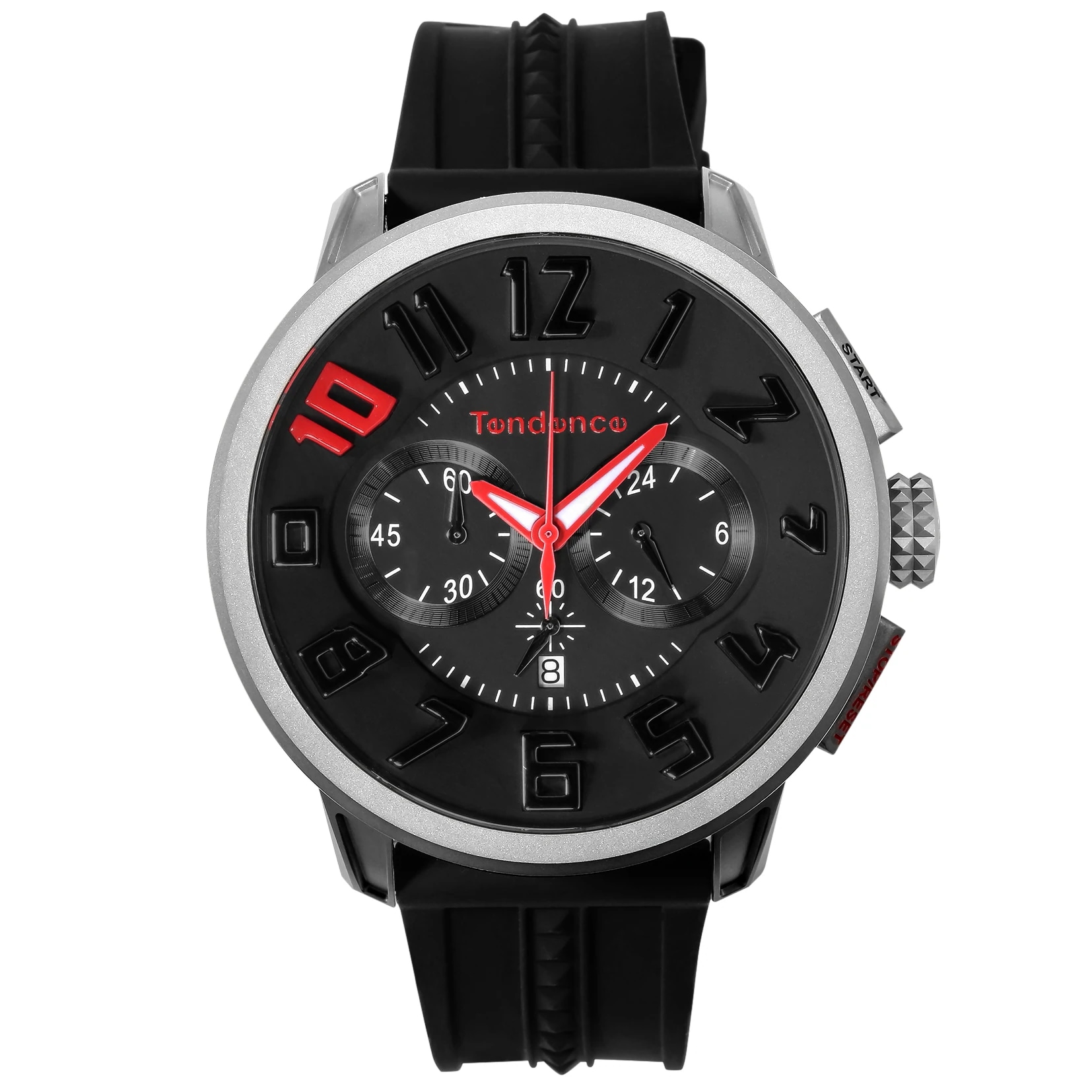 【腕時計】 TENDENCE(テンデンス) 10YEAR LIMITED / 10周年記念 メンズ ブラック クォーツ TY046020 時計 ブランド