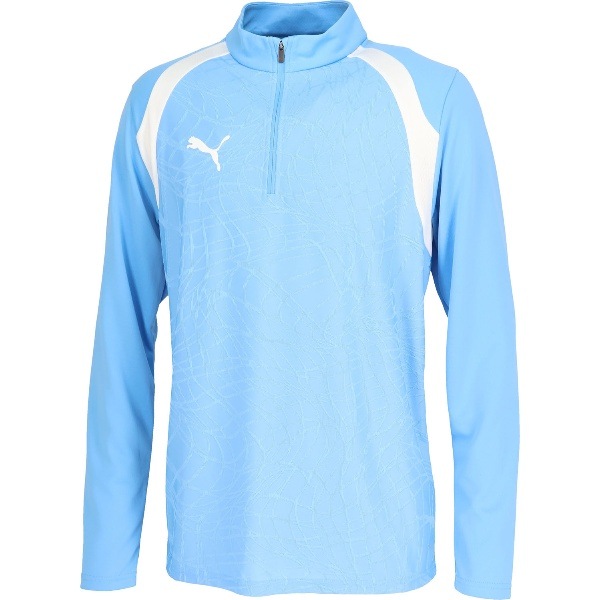 PUMA プーマ TEAMFINAL TR 1／4 ジップトップ サッカー 半袖Tシャツメンズ 660973-18