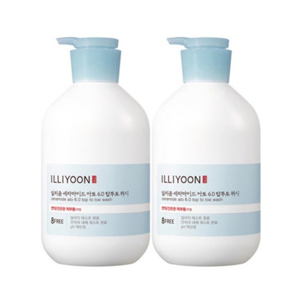 【illiyoon】セラミドアト6.0トップツートーウォッシュ1L×2個