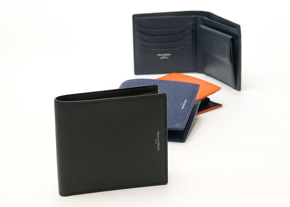 二つ折り財布 小銭入れあり メンズ レディース 革 Barca BA304