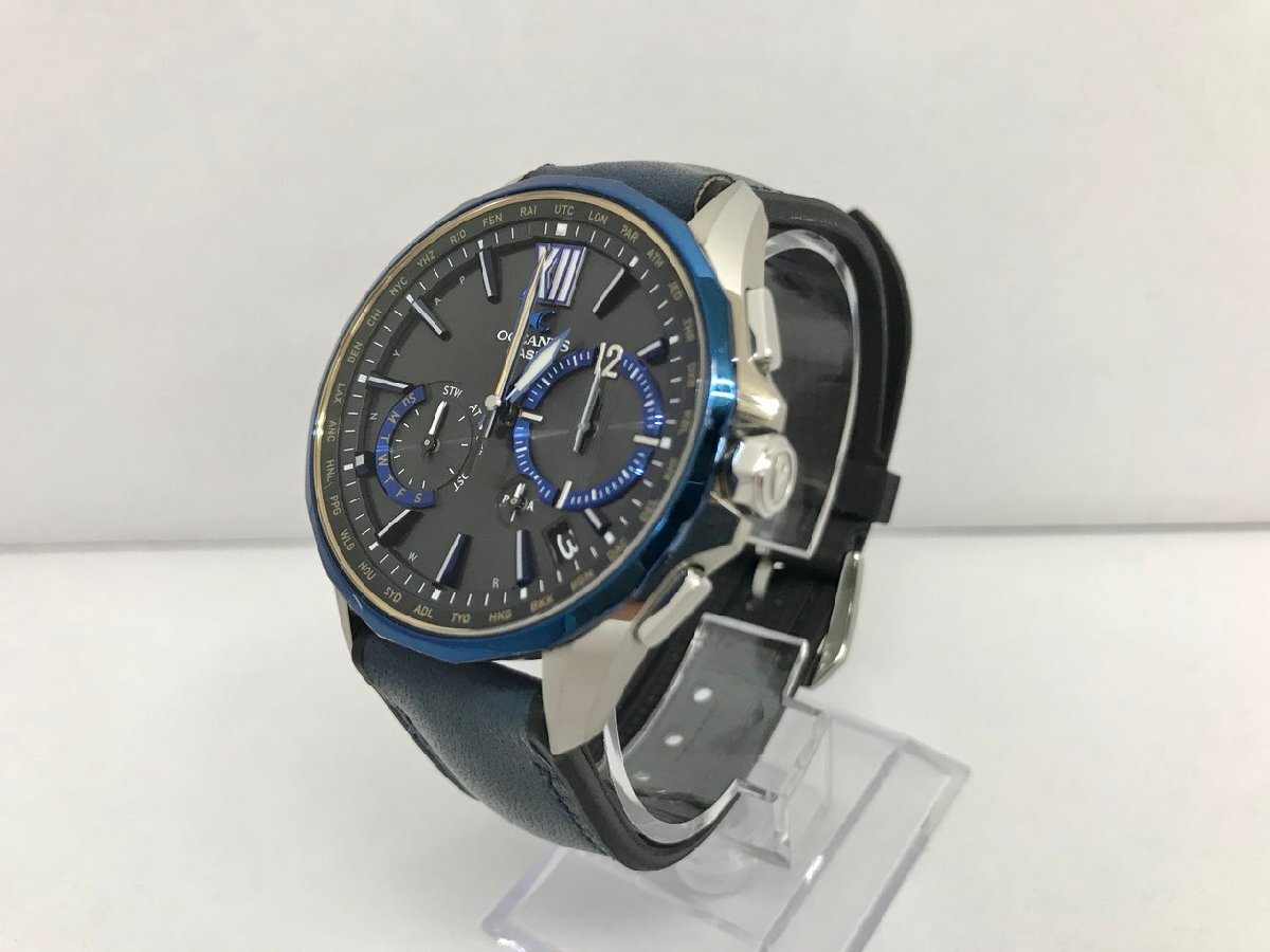 カシオ CASIO 腕時計 オシアナス マンタ OCEANUS MANTA OCW-S3400G-1AJF メンズ ソーラー電波 10BAR 2406LT901