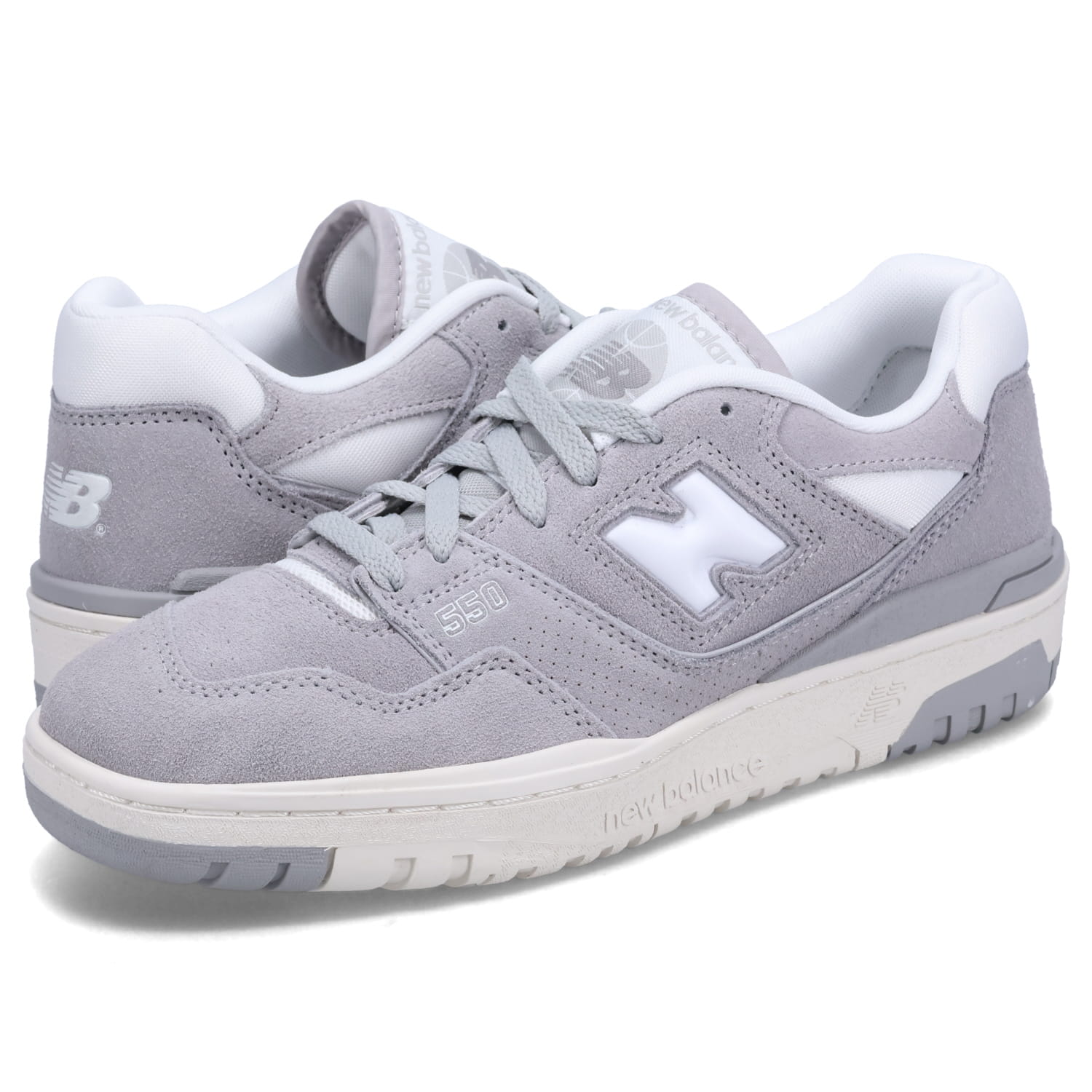 550 スニーカー メンズ レディース Dワイズ グレー BB550VNB