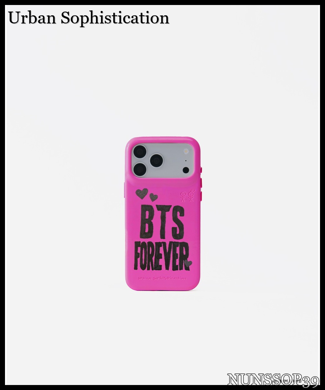 Urban Sophistication The Skinny Case - BTS Poster in Fusch
