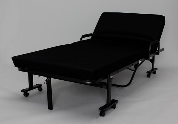 アイリスオーヤマ 折りたたみベッド OTBSS-KRH ブラック