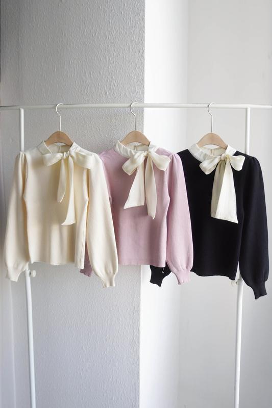 モクリボンニット