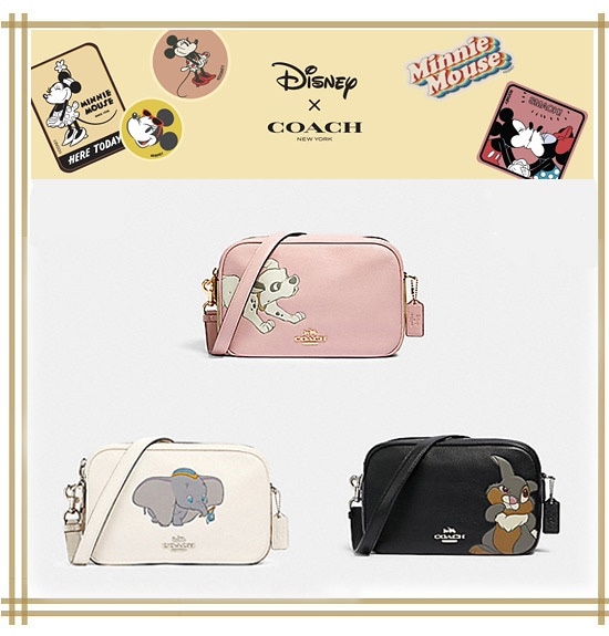 DISNEY X COACH JES CROSSBODY IN SIGNATURE CANVAS