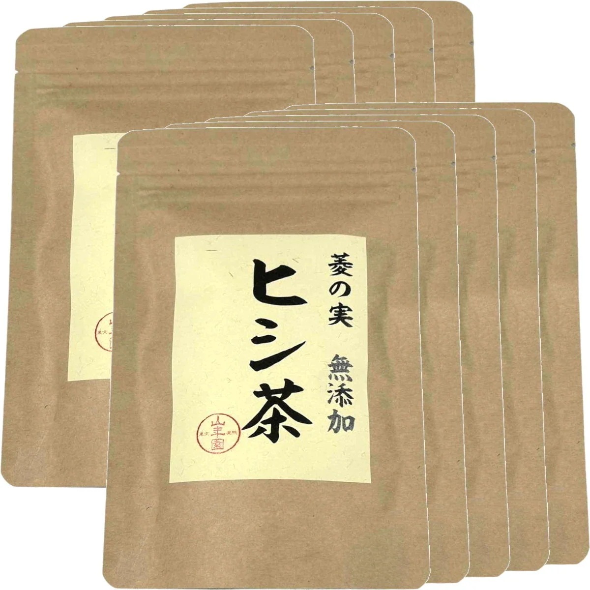 ヒシ茶(菱の実茶)ひし茶 50g×10袋セット ひしの実 健康茶 漢方 トライパン ポリフェノール ギフト プレゼント 父の日 御中元 2026 プチギフト お茶 内祝い お返し