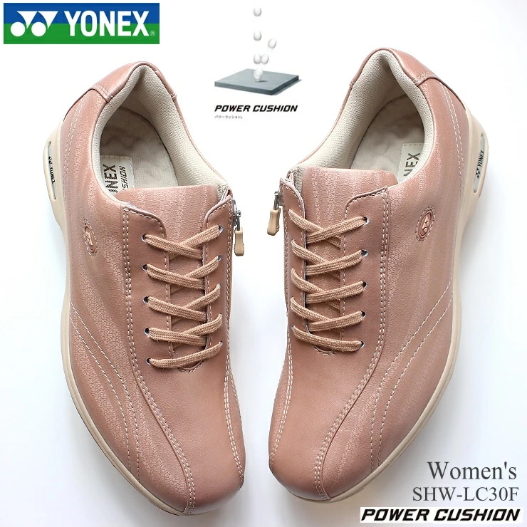ウォーキングシューズ レディース パワークッション LC30F SHW-LC30F パールコーラル