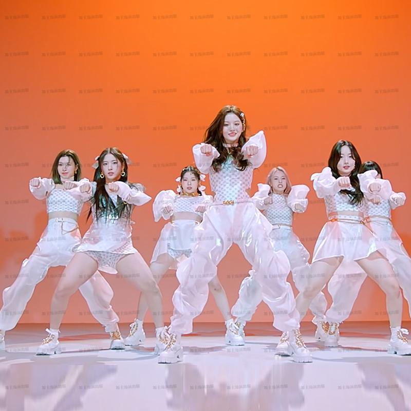 Nmixx韓国ガールズグループ同じスタイルの衣装大人ジャズダンス歌う衣装2023新しいストリートダンス衣装セット