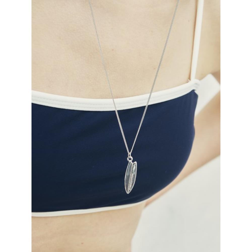 VINTAGE HOLLYWOOD Simple Surfing Board Necklace VH2336NE