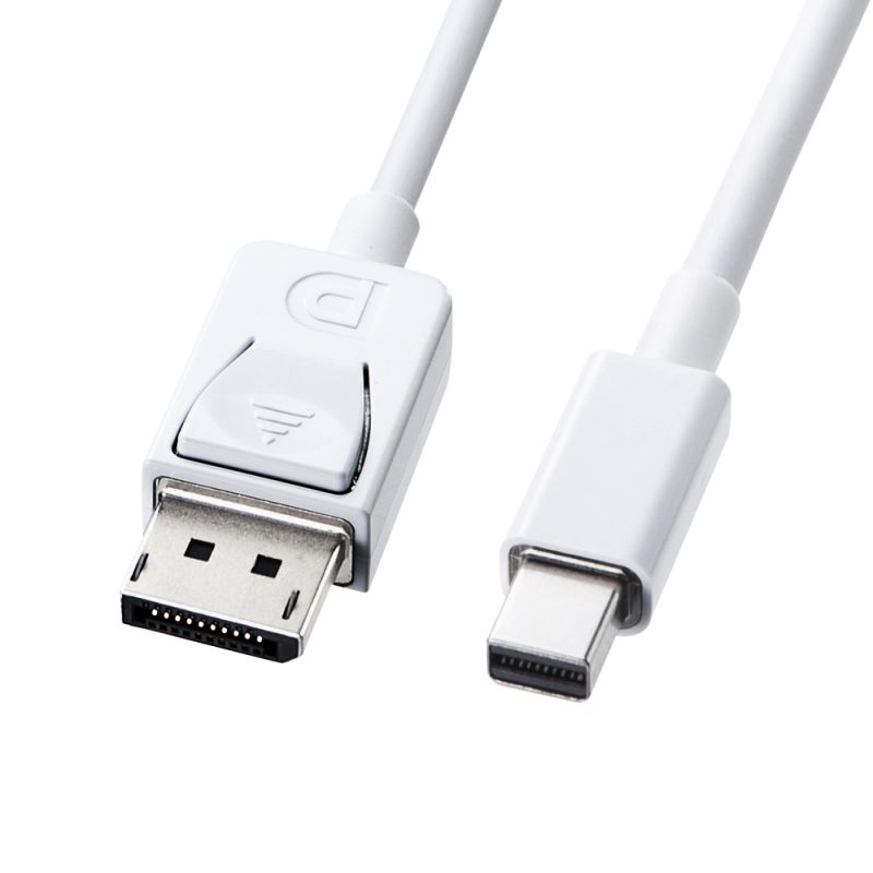 （まとめ買い）ミニ-DisplayPort変換ケーブル ホワイト 1m KC-DPM1W [x3]
