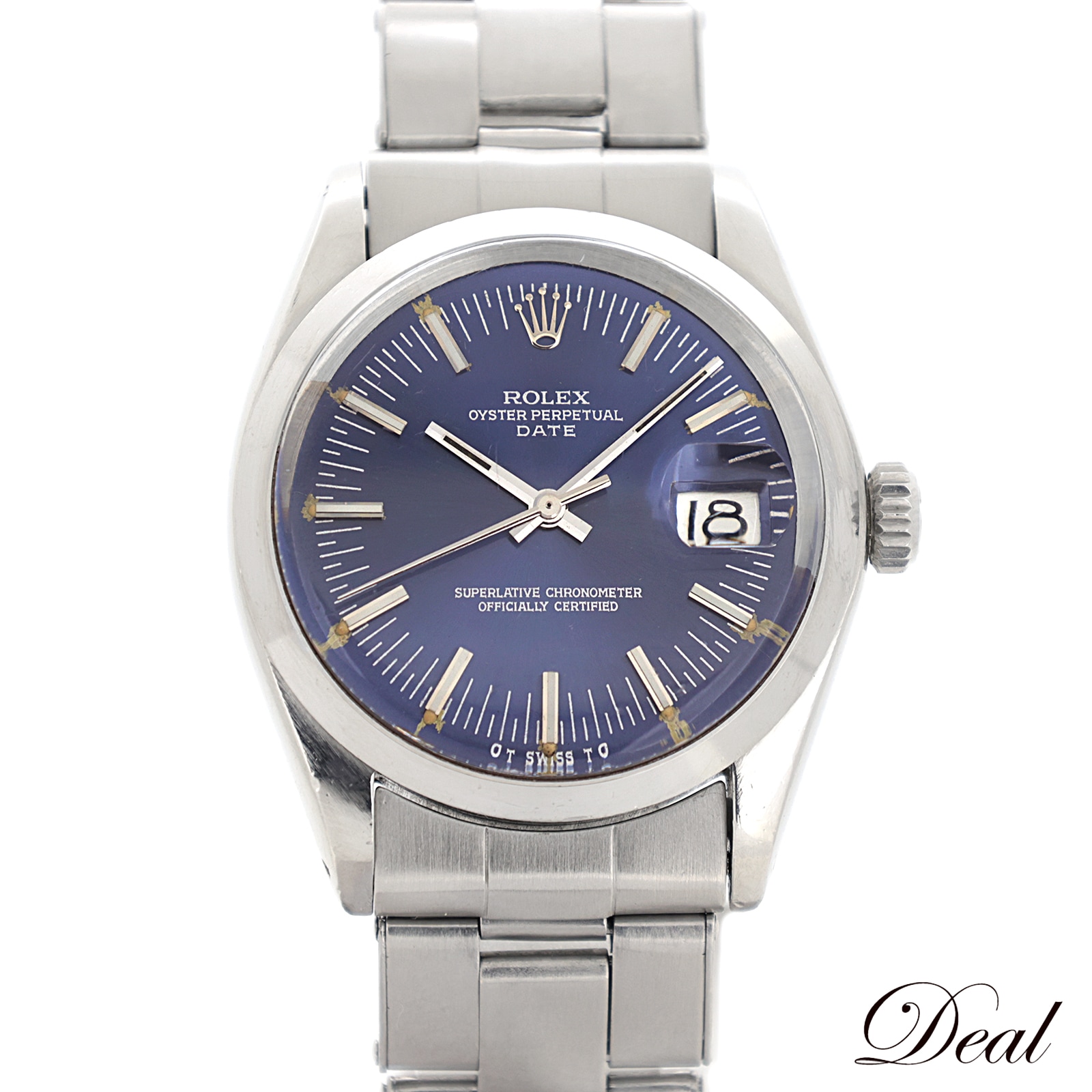 ロレックス オイスターパーペチュアル デイト 1500 ヴィンテージ 1972年 メンズ 腕時計