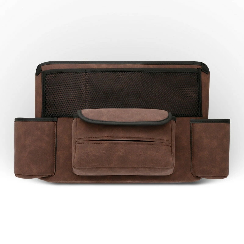 車用収納ポケット 車収納バック 小物入り ポケット シートバック収納 車内収納袋 多機能 大容量 省スペース 座席間収納バッグ 車用小物入れ 簡単に取り付け ハンドバッグ 傘 手袋 ティッシュ 収納