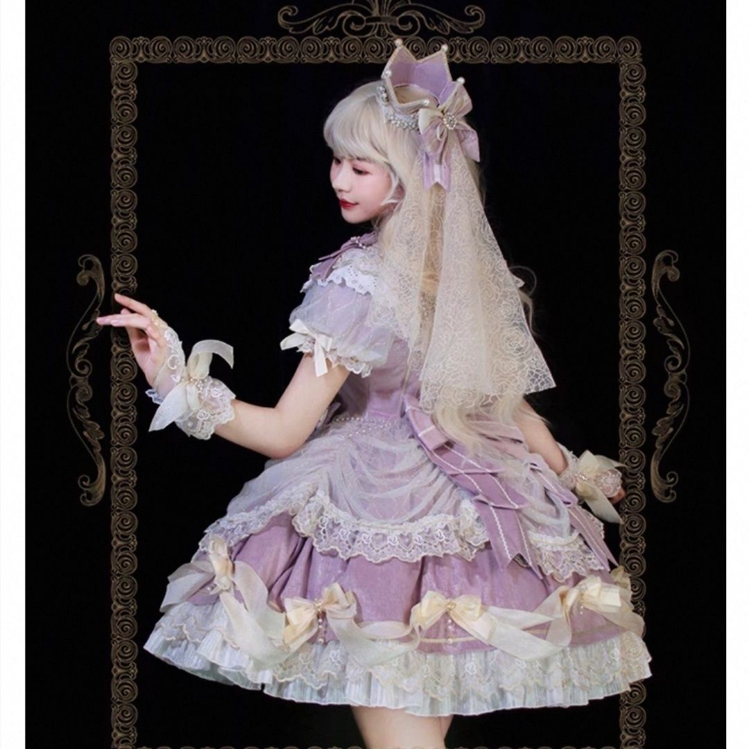 ロリータ全新作小柄ワンピースLolita少女記念日宮廷レトロワンピース