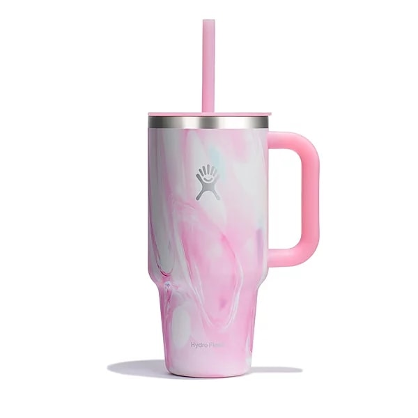 HYDRO FLASK JELLY 32 oz ALL AROUND TRAVEL TUMBLER / PNK