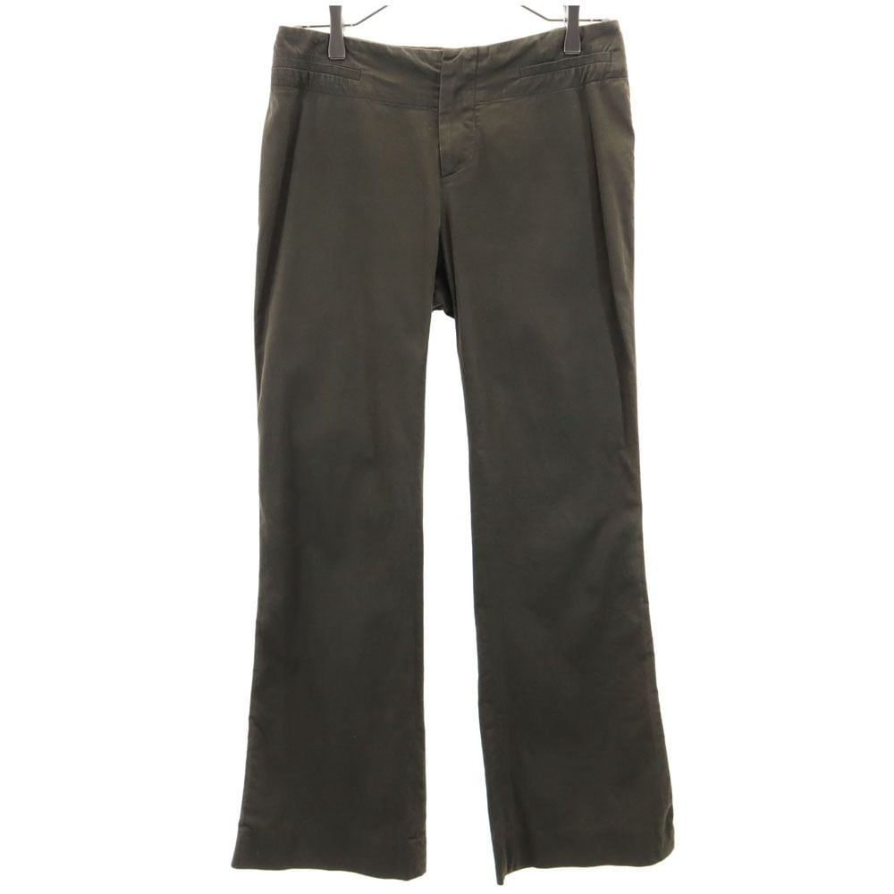 イタリア製 ストレッチパンツ 40 ブラウン系 レディース