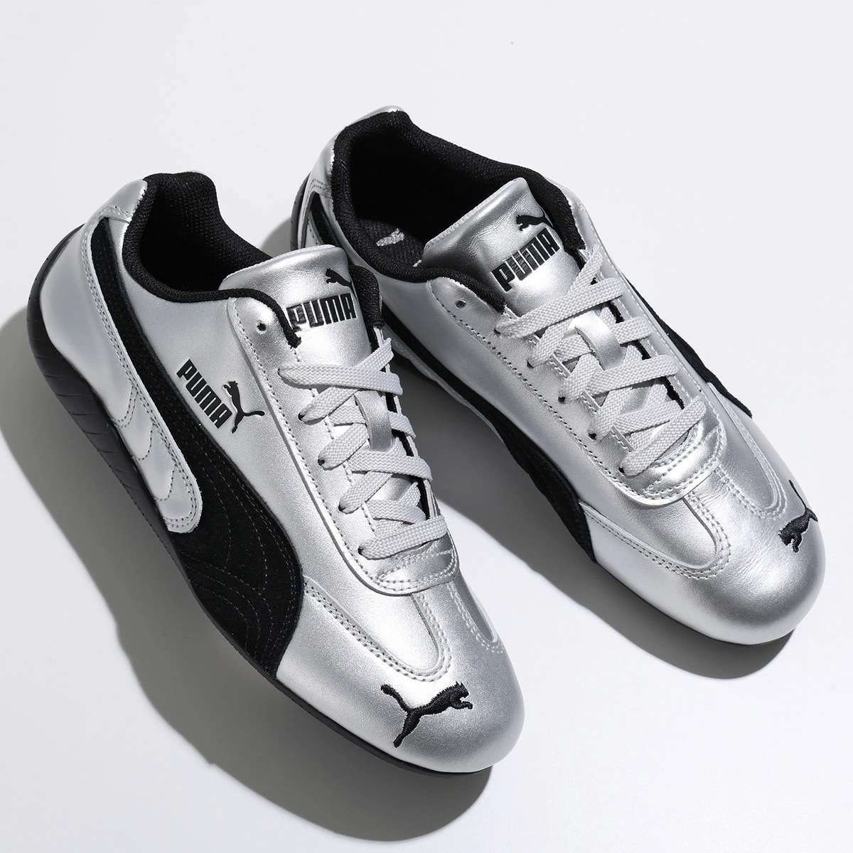 PUMA プーマ スニーカー Speedcat Metallic スピードキャット メタリック 403689 レディース ローカット ロゴ シューズ 靴 01/SilverBlack 11,721円