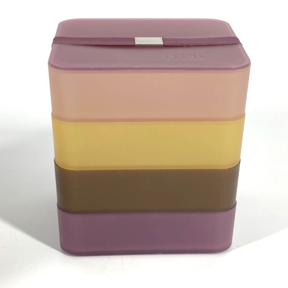 小物入れ ロゴ 4段 インテリア ジュエリーボックス アクセサリーBOX プラスチック パープル 7,568円