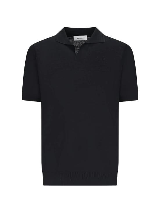 LARDINI Men Polo Shirts PALPMC104PA66022 999 Black