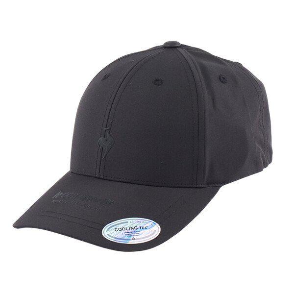 ロゴポイントスポーツボールキャップ QQ123ACP14 BLK