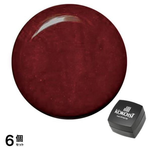 KOKOIST(ココイスト) エクセルライン ソークオフカラージェル E-87 マリリンブラッド 2.5g 6個セット