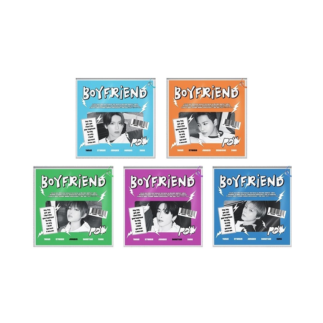 (未開封新品) パウPOW - 2nd EP [5種セット]_ポスター終了