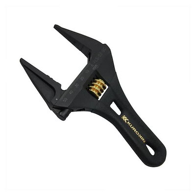 他サイト： フジ矢 FLS-53-BG ライトショートモンキー 黒金・グリップ付 FLS53BG FUJIYA ライトショートモンキーレンチの商品画像