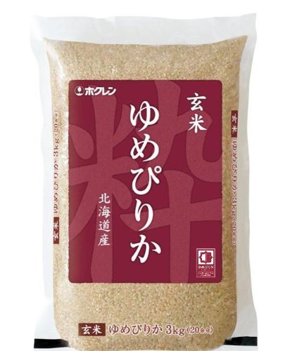 激安底値挑戦中 ホクレン 北海道産 玄米 ゆめぴりか 3kg 令和6年産