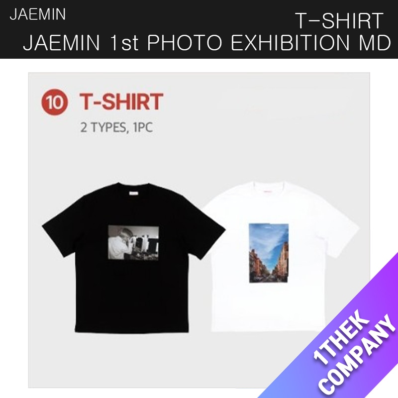 （T-SHIRT） NARCISSISM : JAEMIN 1st PHOTO EXHIBITION OFFICIAL MD
