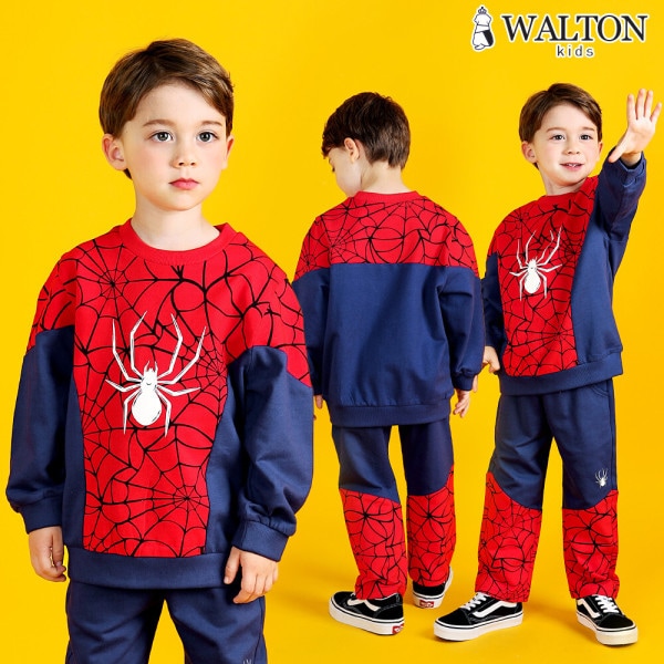 ハロウィンスパイダー上下服