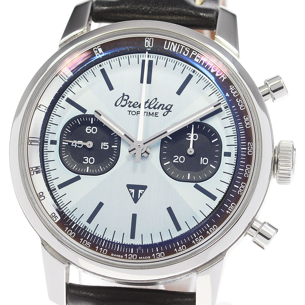 ブライトリング BREITLING AB0176 トップタイム シボレー コルベット クロノグラフ 自動巻き メンズ 内箱・保証書付き_870395【中古】