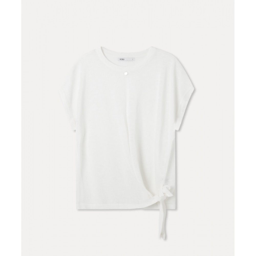 MIXXO ノットディテールショートスリーブプルオーバー_Miwkaf81SS