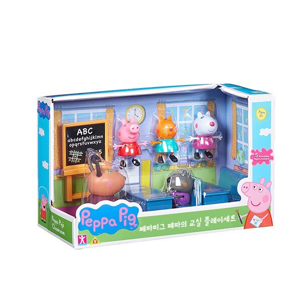 ペッパーピッグ ペッパーの教室 プレイフィギュアセット