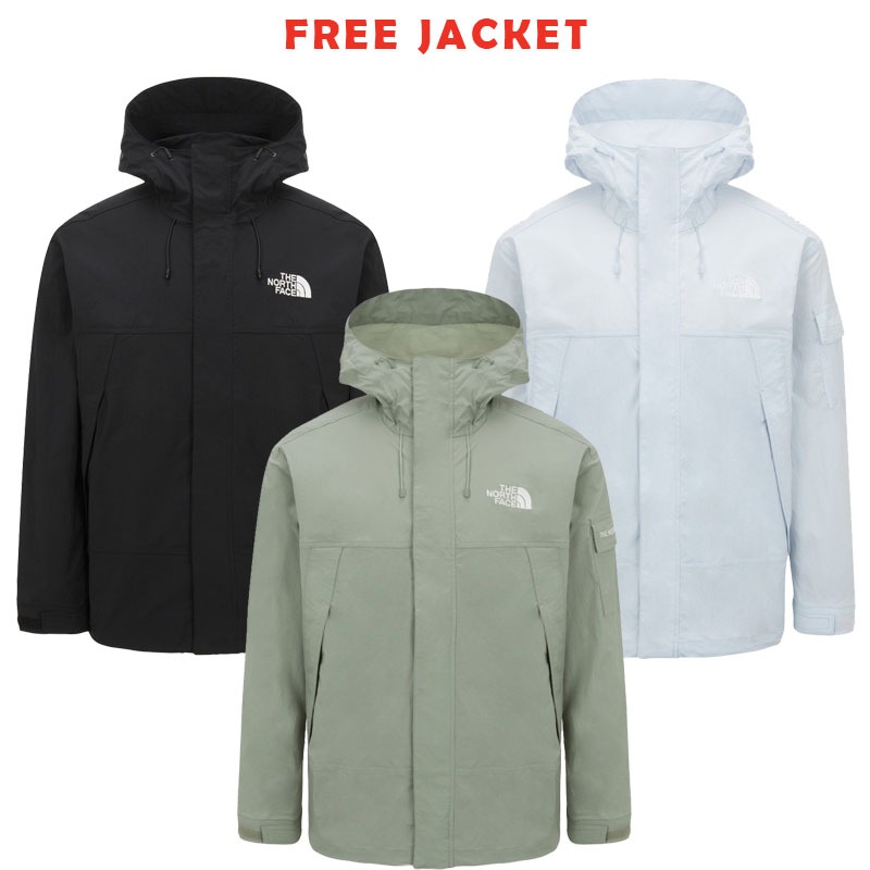 韓国正規品保証 関税負担なしNJ3BS01A MS FREE JACKET デイリー 基本 着装 男子 女子 人気 韓国 ファッション 男女共用 アウトドア