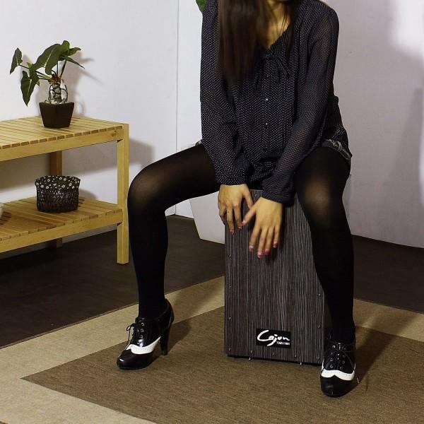 カホン 楽器 スナッピー付き 響線 8本