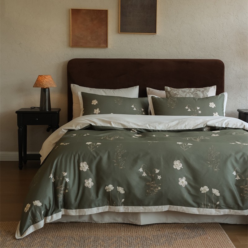 東洋の美学 ピュアコットンライトベビーキルトカバーのコットン4点セット