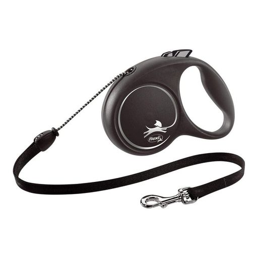 フレキシ (flexi) ブラックデザイン コード M(20kg未満) 5m ブラック [犬用リード]