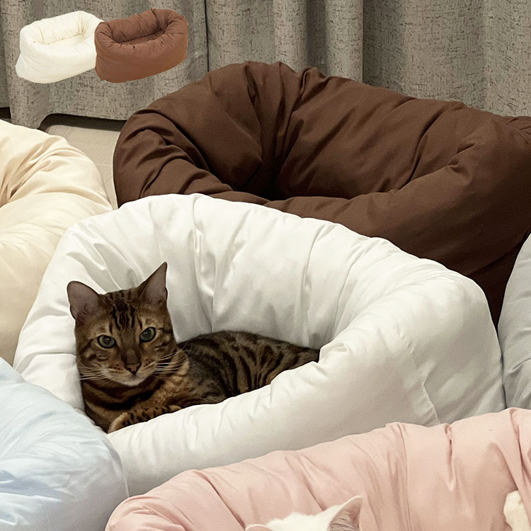 はいるにゃんシリーズ ねこの羽毛ふとん OFURO 羽毛 ニューゴールドラベル ペットベッド クッション ベッド 猫用 犬用 ペット 小型犬 洗える 犬 猫 ペットグッズ ペットマット ふわふわ ベッ