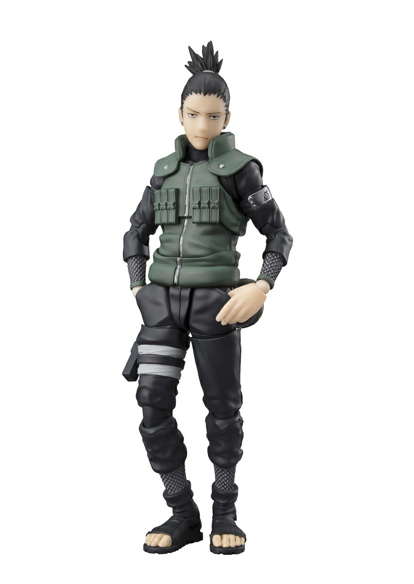 【新品/公式】 NARUTO-ナルト-_S.H.Figuarts 奈良シカマル -十手先を見抜く頭脳- 公式グッズ 公式ライセンス colleize コレイズ アニメ キャラクター グッズ
