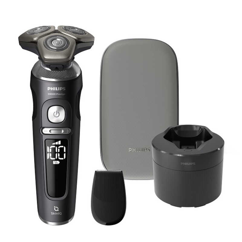 フィリップス　PHILIPS　電気シェーバー S9000シリーズ ［回転刃 /AC100V-240V］ ブラック　SP9840/32