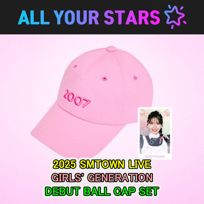 (DEBUT BALL CAP SET) GIRLS GENERATION - 2025 SMTOWN LIVE MD 5,543円