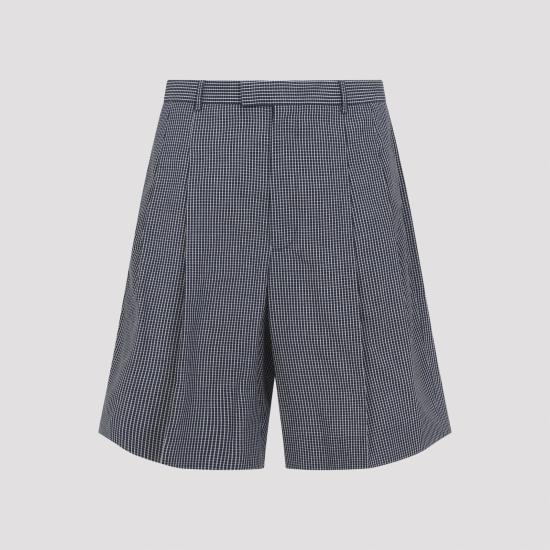 GIVENCHY Men Shorts BM51PA16BG 114 WHITE BLUE