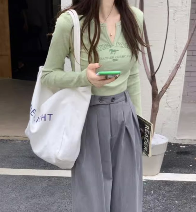 トップス デート モテアイテム カットソー Tシャツ 長袖 スキッパー コットン 大人可愛い きれいめ 上品 おしゃれ かっこいい 大人可愛い ラブリー キュート ガーリー クール モード系 セクシー