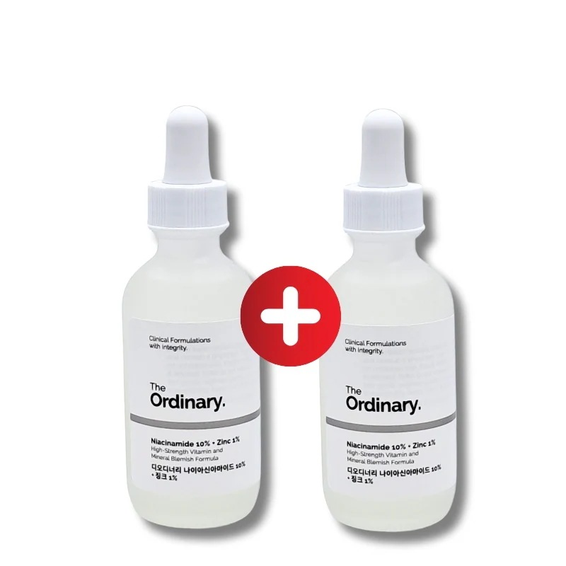 【1+1】[正規品] ナイアシン アミド 10% + ジンク 1% 60ml + 60ml