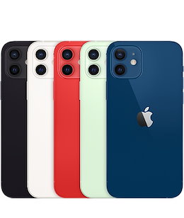 クーポン使用可能 新品未使用品 iPhone 12 64GB/128GB /256GB 国内SIMフリー/SIMロック解除品 ホワイト/ブラック/ブルー/グリーン/レッド 送料無