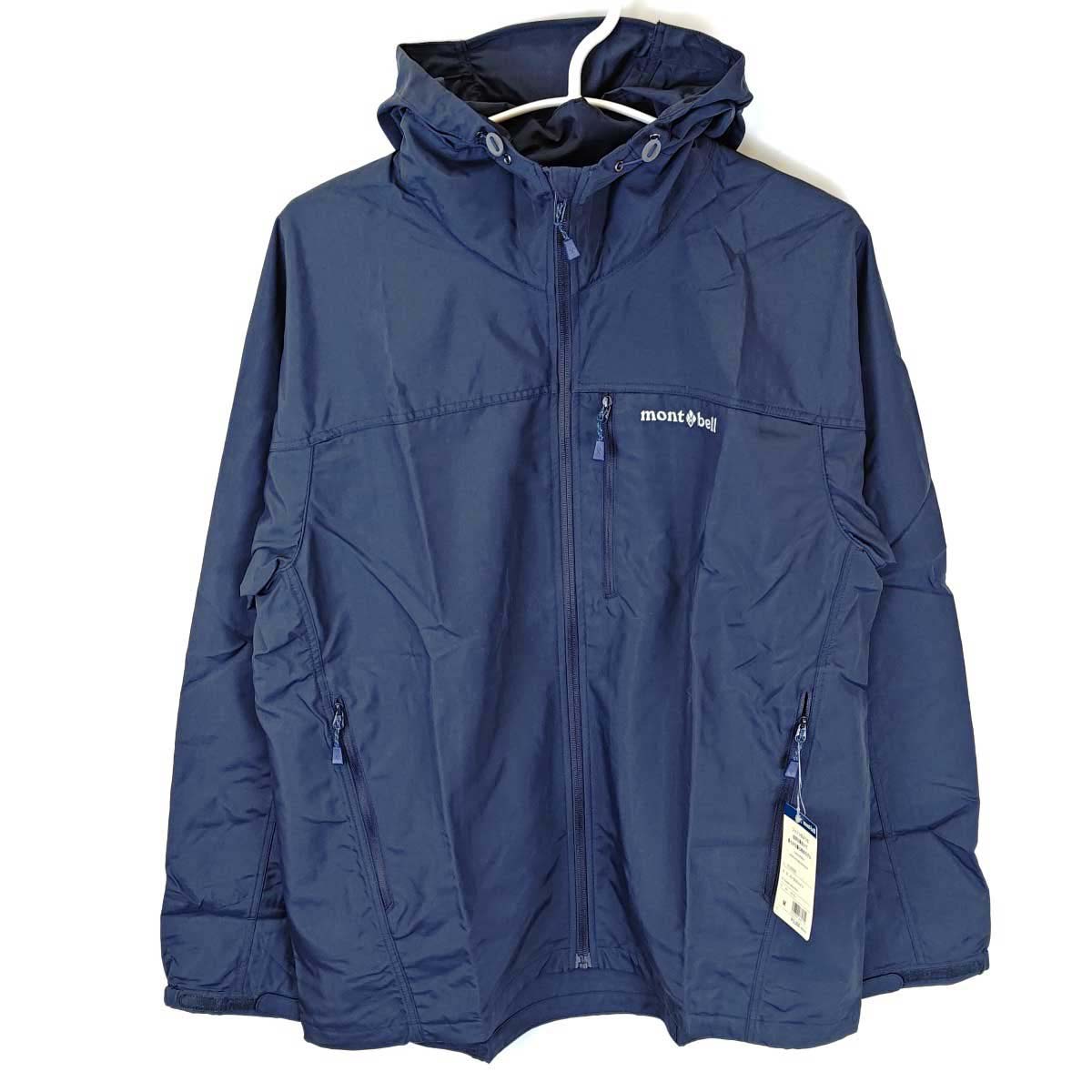 【中古・未使用品】モンベル O.D.パーカ ウインドブレーカー M ネイビー 1103320 メンズ mont-bell